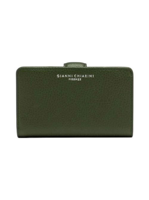 portafoglio donna piccolo doppio verde Gianni Chiarini | PFWBW13757GRNDEEP FIR
